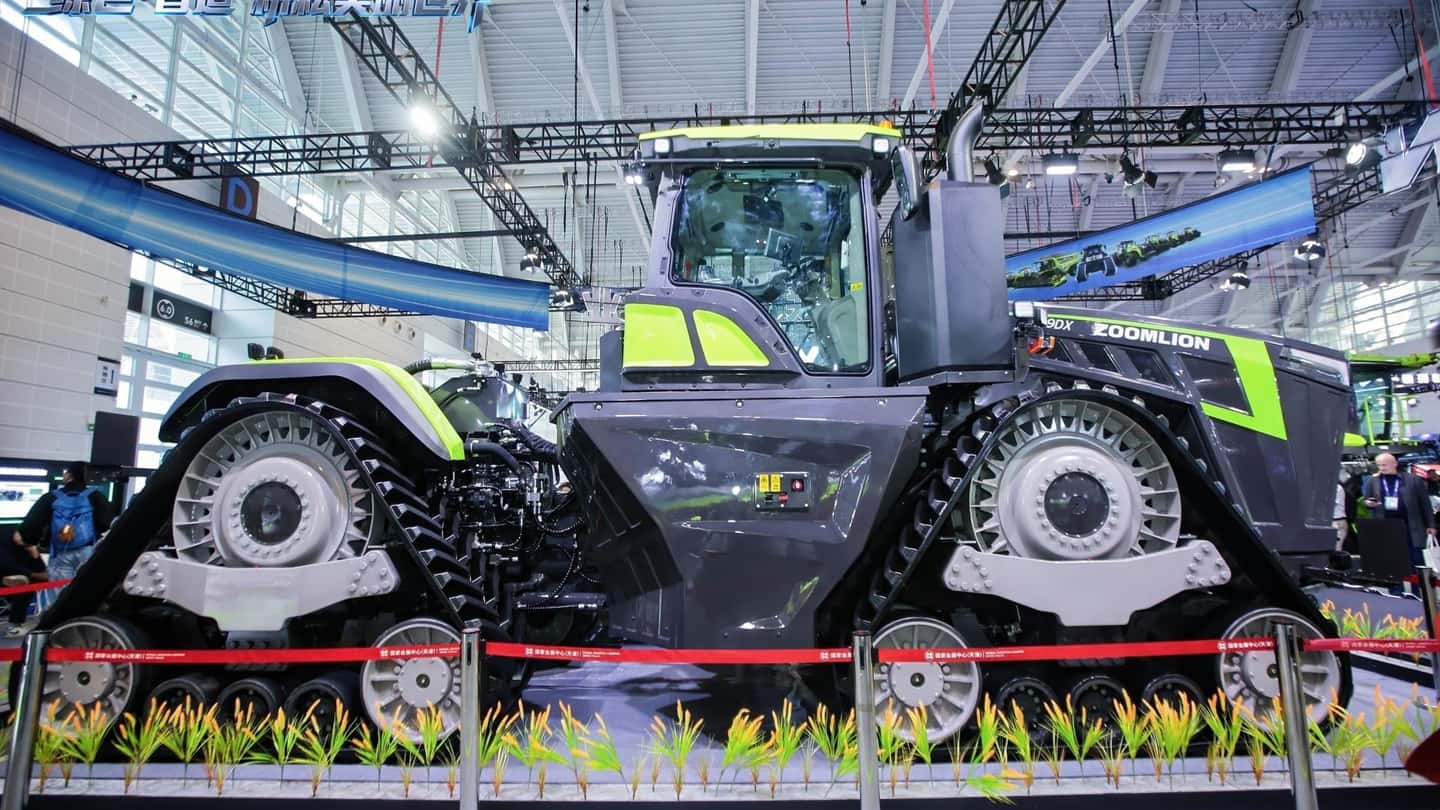 Zoomlion 9DX: 1.600 CV, quattro cingoli e ibrido