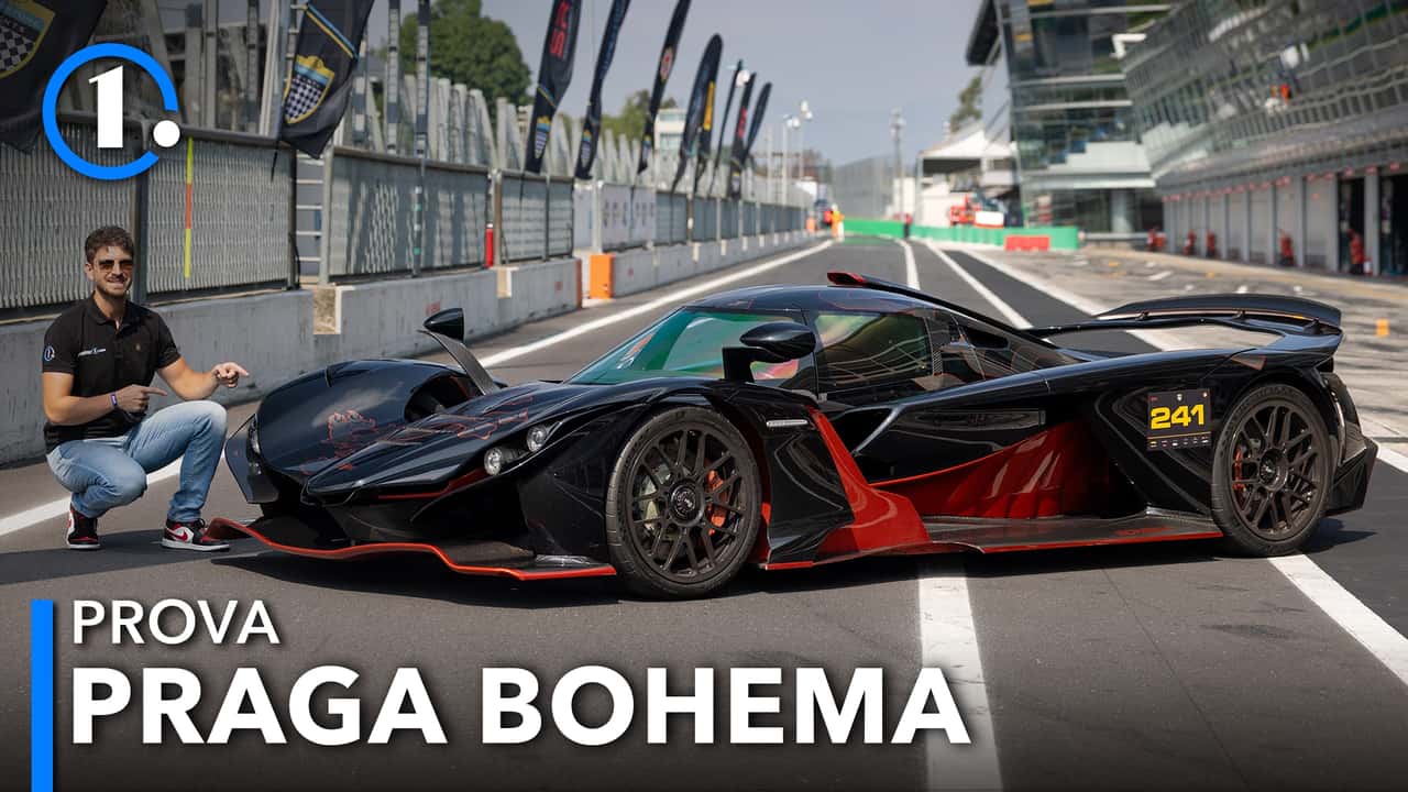 700 CV per 982 kg: la Praga Bohema provata a Monza