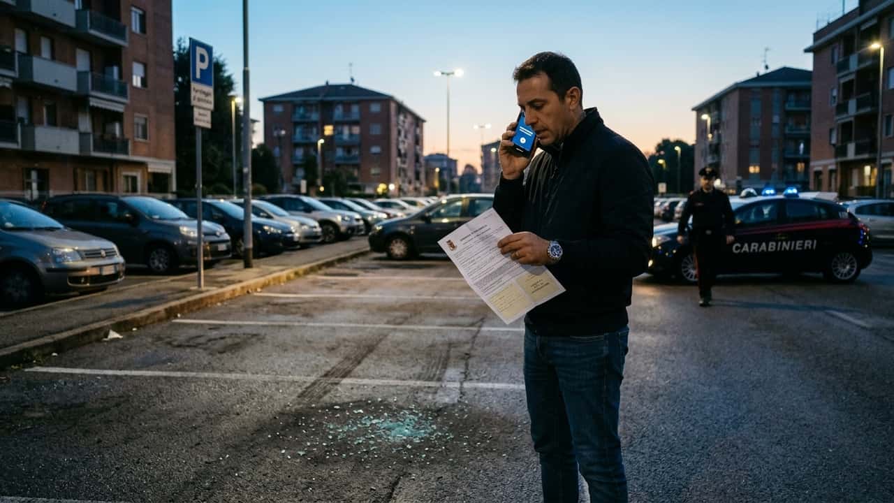 Auto rubata, cosa devi fare subito tra denuncia e assicurazione