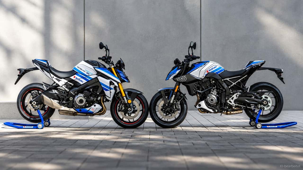 Suzuki GSX-8S Special Edition und die GSX-S1000 Special Edition