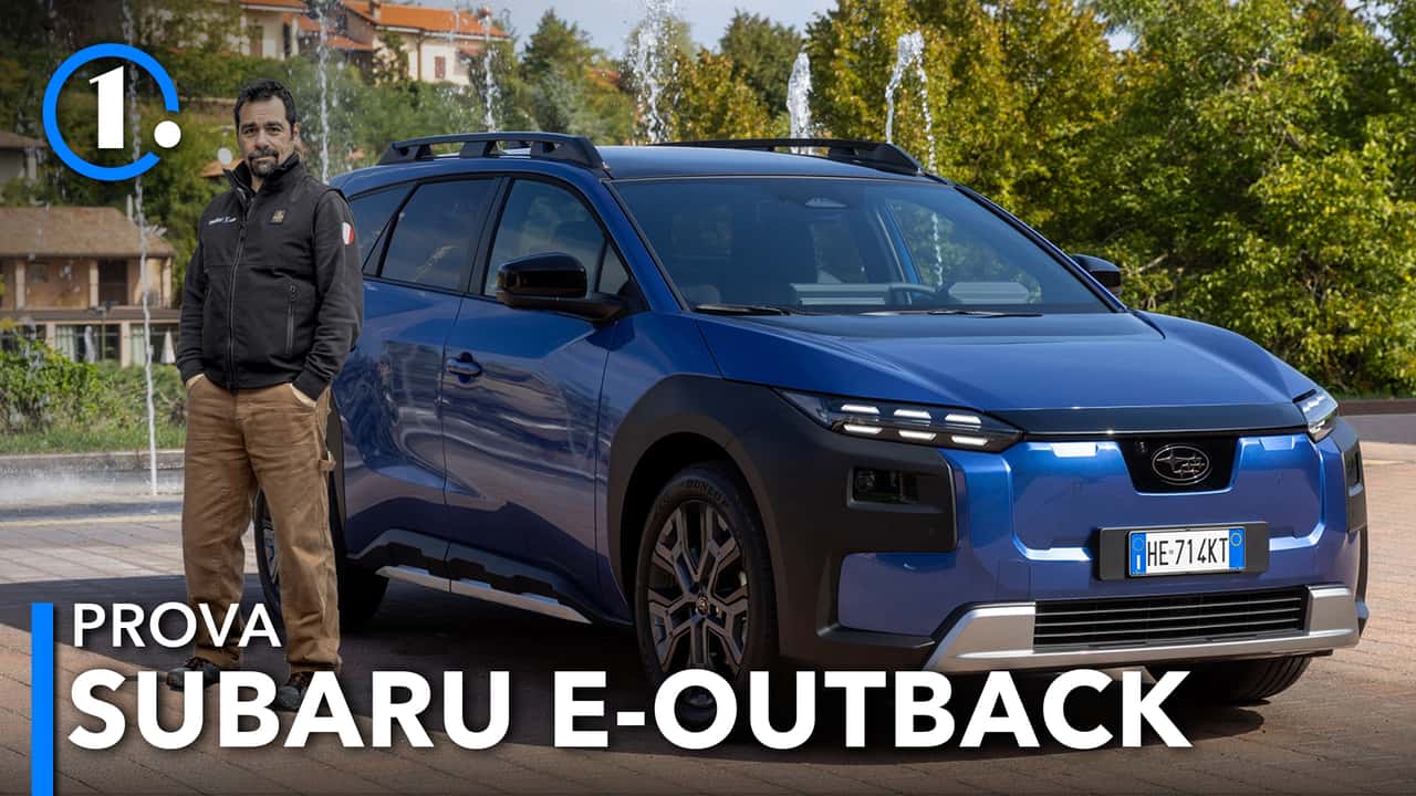 Coppia e cavalli per la Subaru a cui piace tanto il fuoristrada