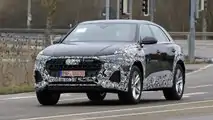 Audi Q8 facelift new spy photo