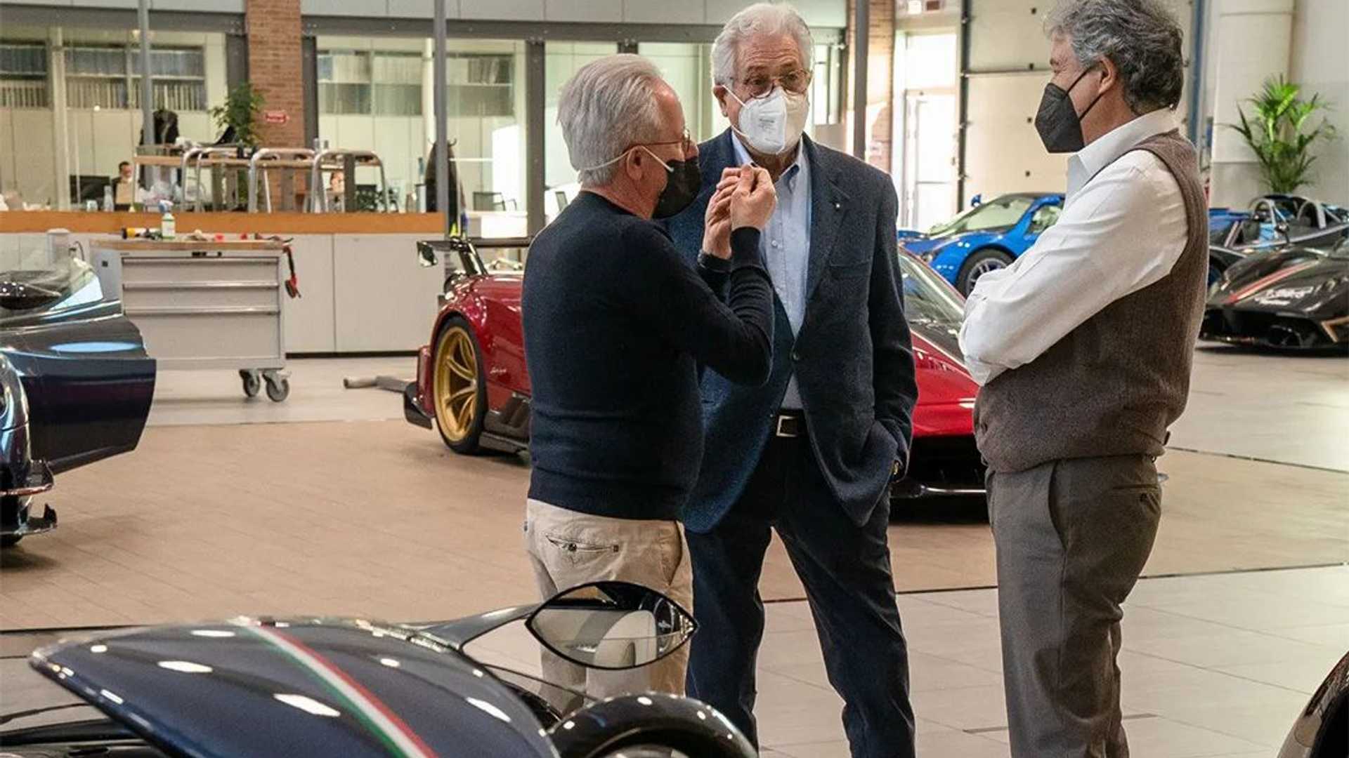 Horacio Pagani Invites Automotive Design Icon Giugiaro To