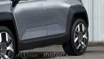 Renault 4 (2025) als erstes Rendering