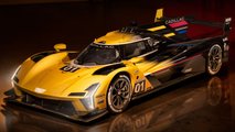 Cadillac  V-LMDh Race Car Liveries Gold