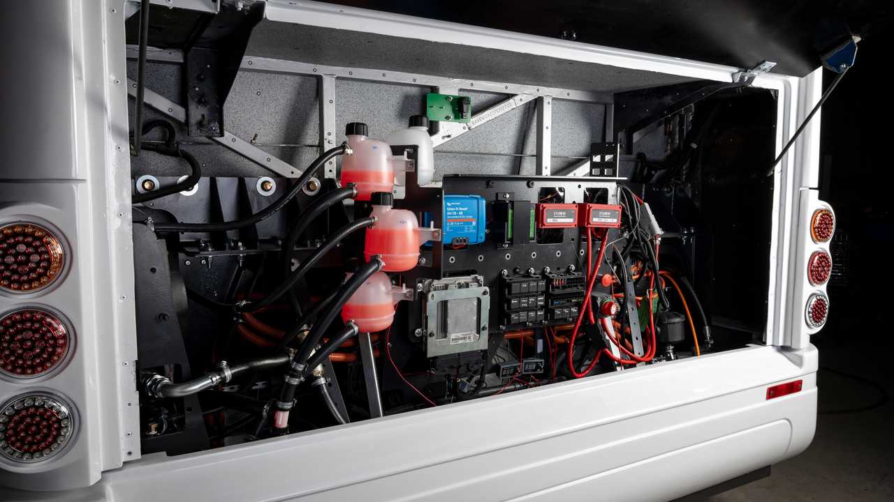 Kleanbus, il primo prototipo di bus trasformato in elettrico
