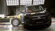 Chevrolet Tracker 2023-  Teste de colisão