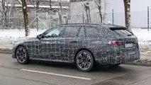 BMW i5 Touring new spy photo