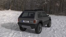 Fiat Panda 4x4 restomod todoterreno