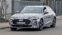 Foto spia anteriore Audi A4 Avant 2024