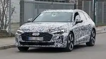 Neuer Audi A4 Avant auf neuen Erlkönigfotos vom Januar 2023
