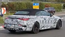 Foto spia Mercedes-AMG CLE 53 Convertible