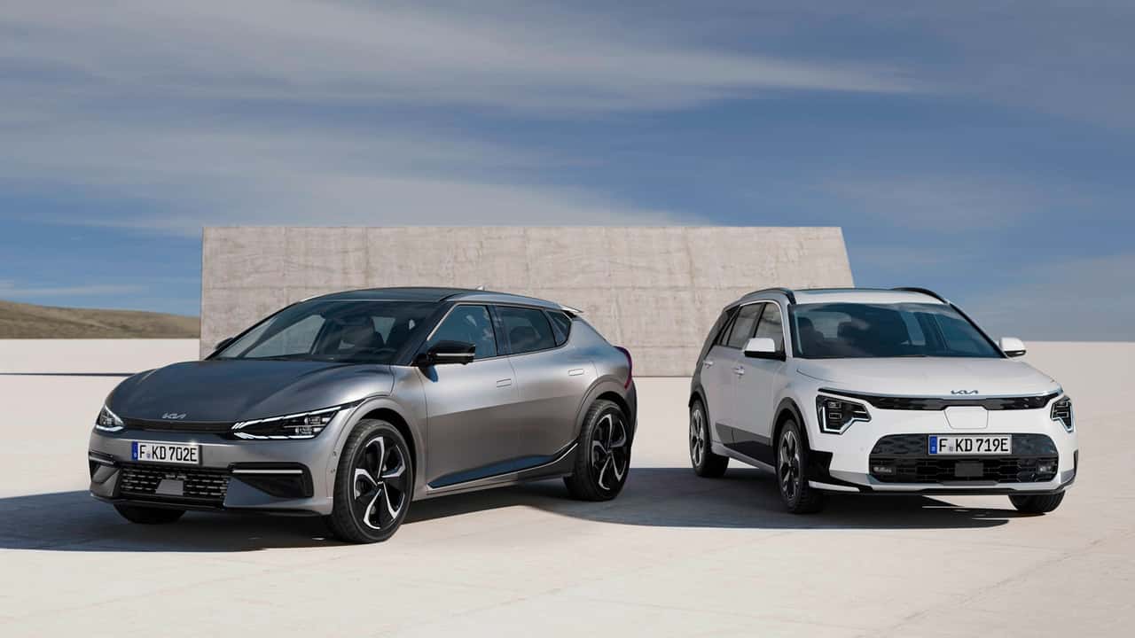 Kia EV6 (links) und Niro EV