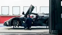 Bugatti Bolide Track Testing