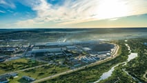 La fabbrica Volkswagen di Kariega. Sudafrica