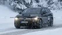Photo d'espionnage de la Volkswagen ID.7 Tourer 2024