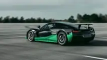 Rimac Nevera beim Rückwärtsfahr-Weltrekord