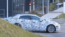 Mercedes C-Klasse Elektrischer Prototyp Erlkönigfotos, Dezember 2023