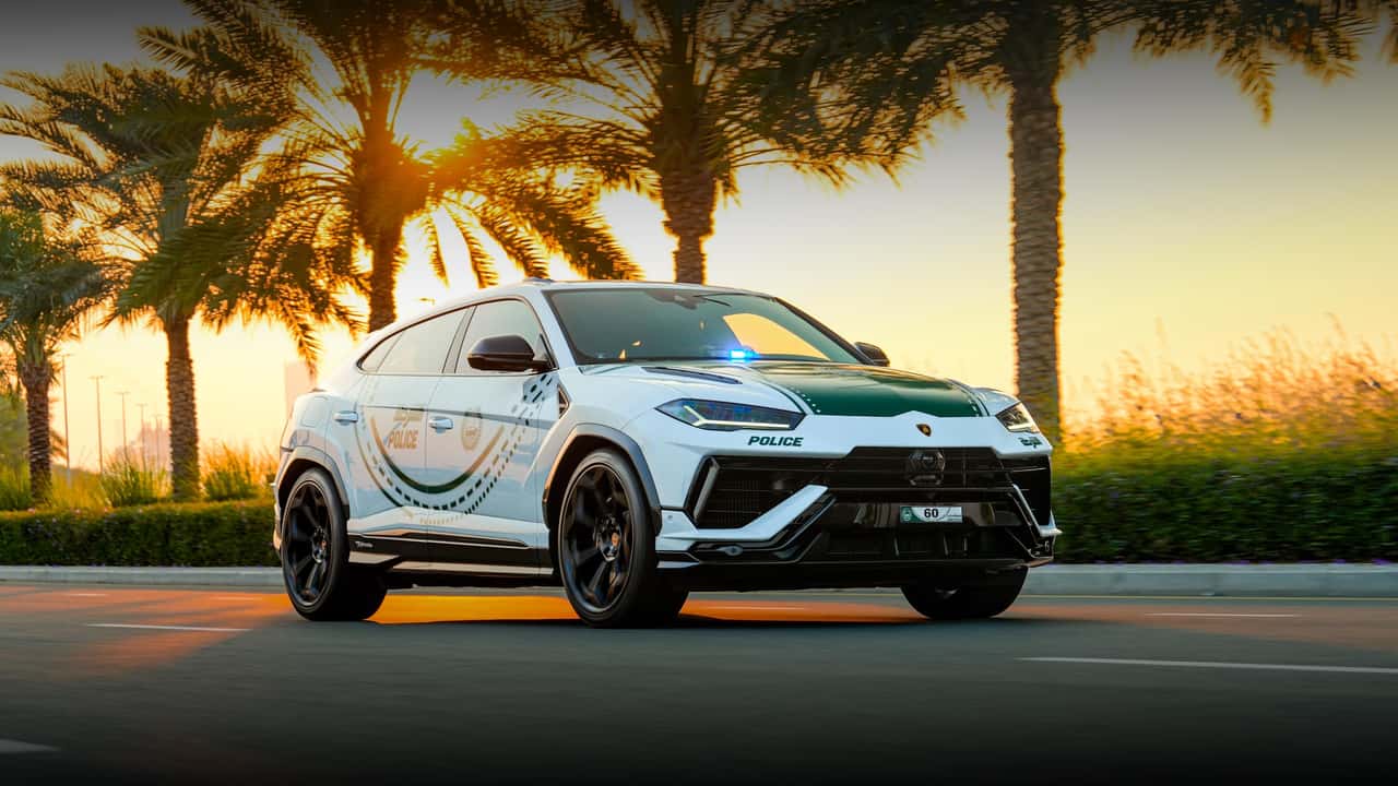 La performance Lamborghini Urus de la police de Dubaï