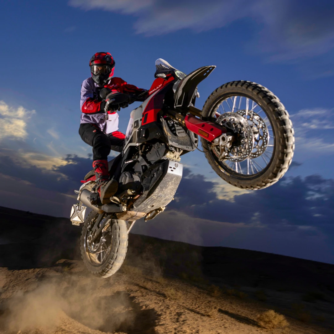 2024 Ducati DesertX Rally Ups The Suspension And Wheel Specs For