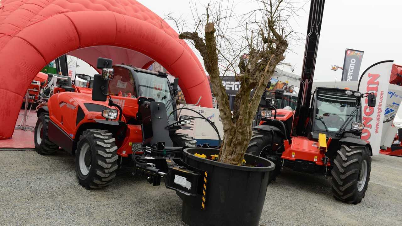 Manitou con Longhin alla Fiera di Savigliano