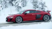 Audi R8 RWD, fotos espía