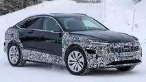 Audi e-tron Sportback Facelift bei Kältetests erwischt
