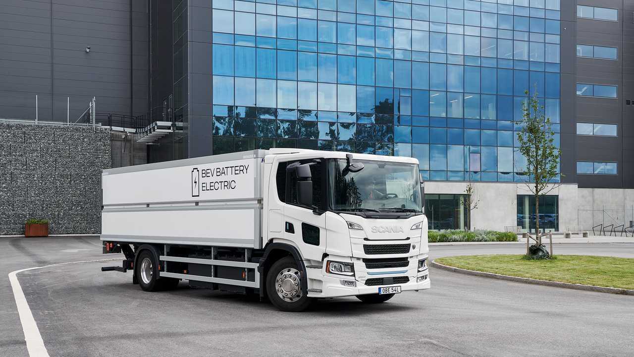 Scania BEV HD per l'hub di ricarica di Falkenklev