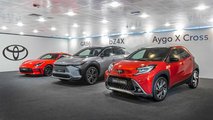 Toyota bZ4X, Aygo X Cross y GR 86 2022, fotos en directo