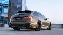 Audi RS6 Avant Tactical Green by ABT
