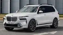 2023 BMW X7 LCI rendering
