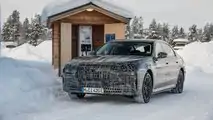 BMW i7 2023 en Arjeplog, Suecia