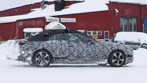 Mercedes-Benz CLE-Class Convertible Spy Shots Side View