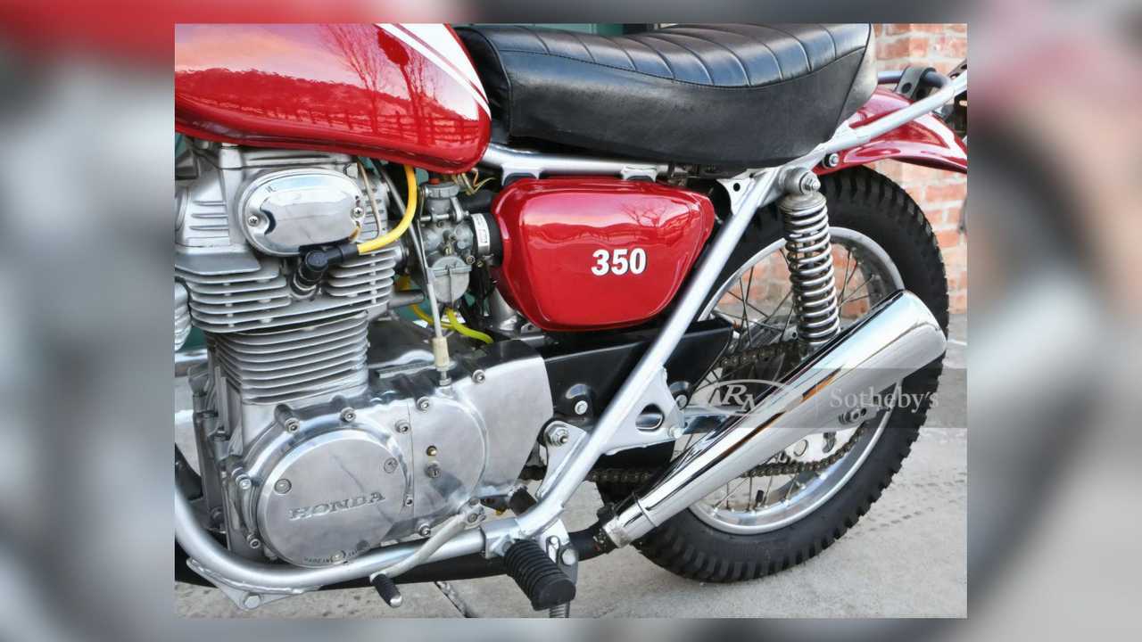 Honda SL350 1971 propiedad de John Wayne
