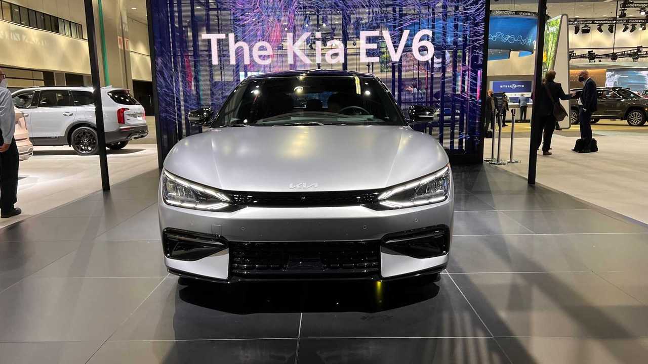 Kia EV6 no Salão do Automóvel de Los Angeles 2021