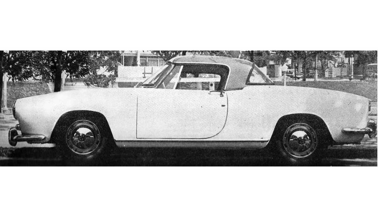 O Brasília mantinha o entre-eixos do Fusca