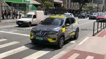 Flagra do Renault Kwid E-Tech no Brasil