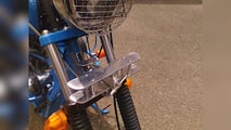 Radial Nerve Custom Build - DFX Moto - Front Detail Closeup