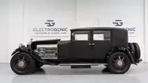 1929 Rolls-Royce Phantom II EV conversion by Electrogenic. Photo credit: Finn Beales