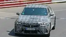 BMW M5 2024, le nuove foto spia al Nurburgring
