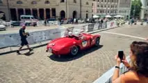 La Mille Miglia 2023 con l'Alfa Romeo Giulia Quadrifoglio restyling