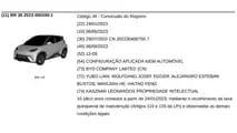 BYD Seagull - Registro no Brasil