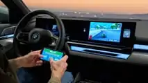 2024 BMW 5 Series AirConsole in-car gaming