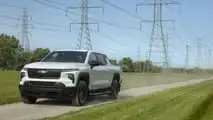 Carrello da lavoro Chevrolet Silverado EV 2024 anteriore 3/4