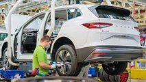 Skoda Enyaq iV production
