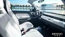 Wuling MiniEV carro eletrico conversivel - interior claro