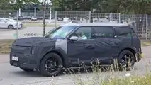 Kia EV9 auf Erlkönigbildern vom Juli 2022