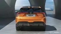 2023 MG MG4 Electric in European specification exterior rear view