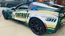 La Chevrolet Corvette Z07 du Sheriff