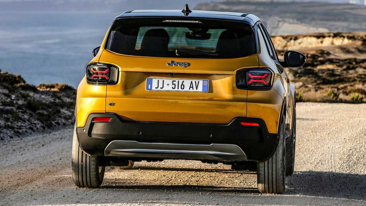 Le Jeep Avanger électrique